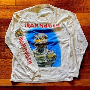 Authentic 1984 Iron Maiden Power Slave T-shirt